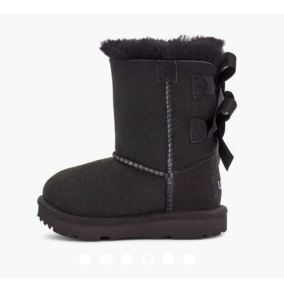 UGG Unisex Kids Bailey Bow Boot - Picture 2 of 6